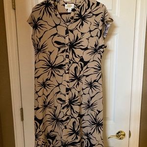 Talbots Size 12 Stretchy Knit Dress